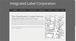 Desktop Screenshot of integratedlabels.com